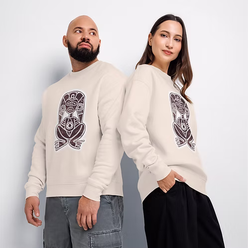 Unisex relax crew neck sweatshirt